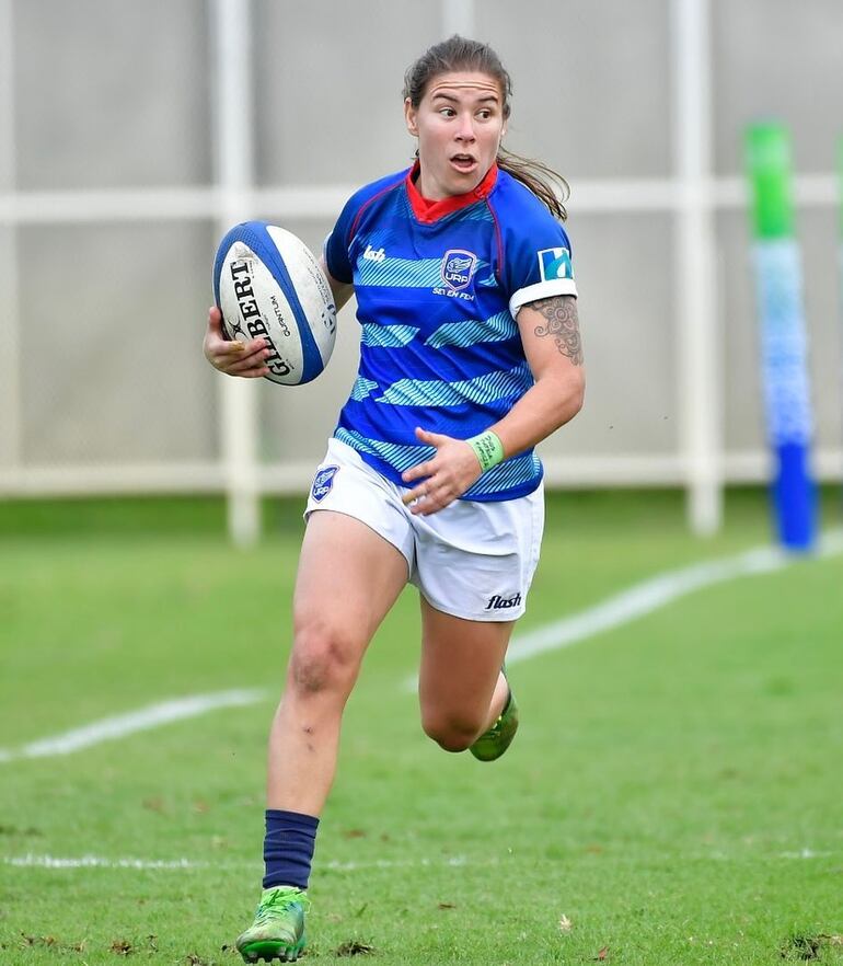 Lucero "Loco" Viveros (32 años) fue la gran figura de las Yacaré en Sudáfrica.