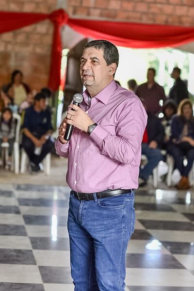 Hugo Velázquez, vicepresidente y precandidato presidencial por el movimiento Fuerza Republicana.
