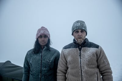 Nanna Blondell y Johannes Kuhnke en "Punto rojo".