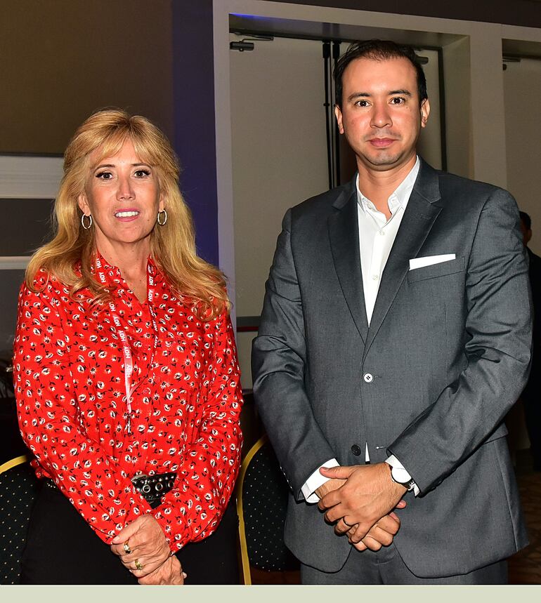 Fátima Cubas y David Rodríguez.