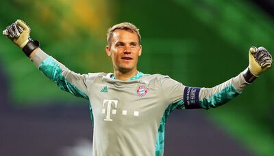 Manuel Neuer, arquero del Bayern Munich.