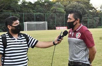 Jorge Martínez Núñez renunció como técnico de Fulgencio Yegros.