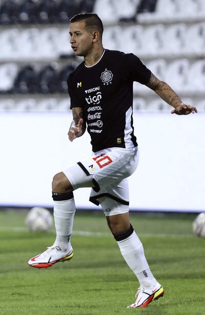 Derlis Alberto González Galeano registra 43 partidos y 15 anotaciones en Olimpia.