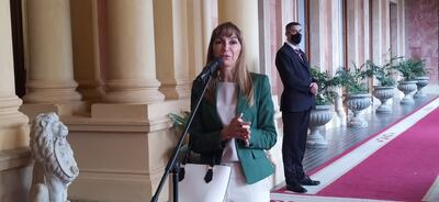 Carla Bacigalupo, ministra de Trabajo