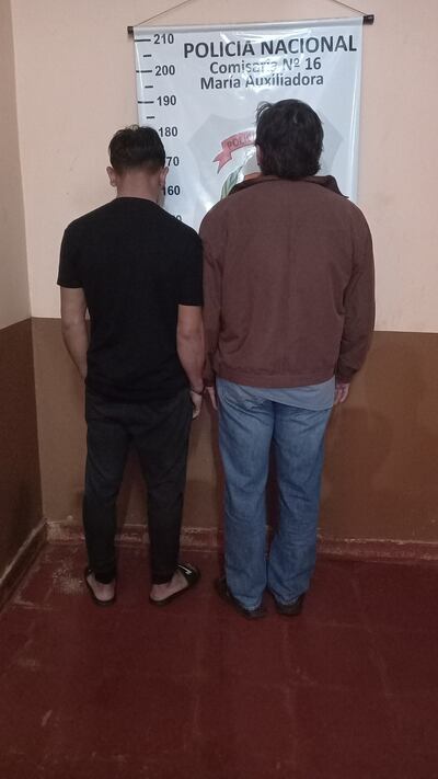 Detenidos en incidente.