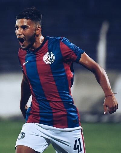 Iván Leguizamón, jugador de San Lorenzo