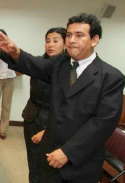 Miguel Riquelme, juez de Yuty.