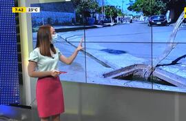 Obra de G. 60 millones, con "desvío" de cloaca a cielo abierto