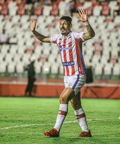 Richard Franco marcó ayer dos goles para la victoria del Náutico.