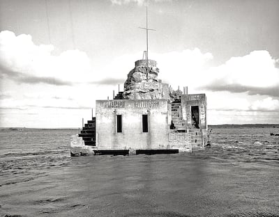 El castillo en enero de 1977 (Archivo ABC Color).