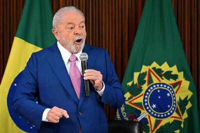Luiz Inácio Lula da Silva, presidente del Brasil.