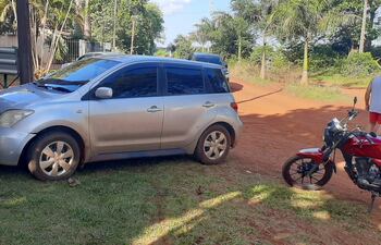 La tía del niño estaba al mando de este vehículo, que terminó ocasionando el trágico episodio.