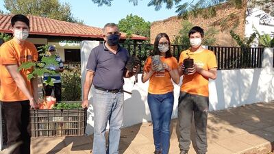 El objetivo es cultivar uno 30 árboles en Quiindy.