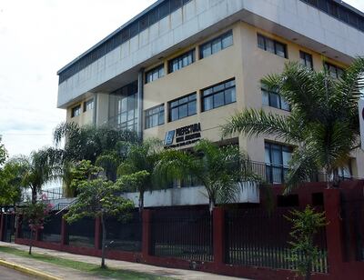 Local de la prefectura argentina en Posadas.