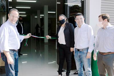 Como en las demás oficinas, la ubicada en San Lorenzo opera bajo todas las medidas sanitarias establecidas por el
MSPBS.