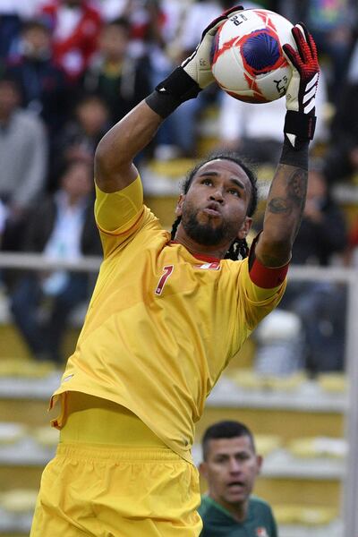 Pedro Gallese, el buen arquero que tiene la selección de Perú.