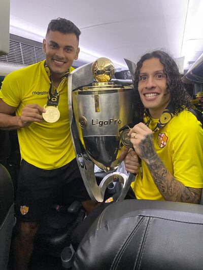 Los paraguayos Colmán y Riveros, campeones en Ecuador