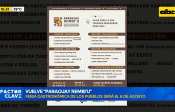 Vuelve “Paraguay Rembi’u”