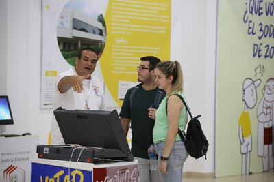 Máquinas de votación, Justicia Electoral, Elecciones Paraguay 2023