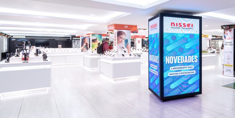 Un moderno espacio ofrece Nissei en Ciudad del Este.