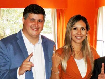 El Diputado Esteban Samaniego (ANR) protege desde el Congreso a su pareja, la intendenta de Quyquyhó, Patricia Corvalán.