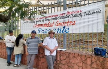 Pobladores de Yataity del Norte, departamento de San Pedro, solicitan la culminación de las obras para la construcción del hospital básico.