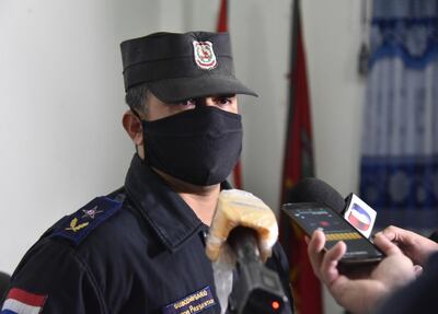 Subcomisario Víctor Presentado, subjefe de la comisaría 15a. Metropolitana.