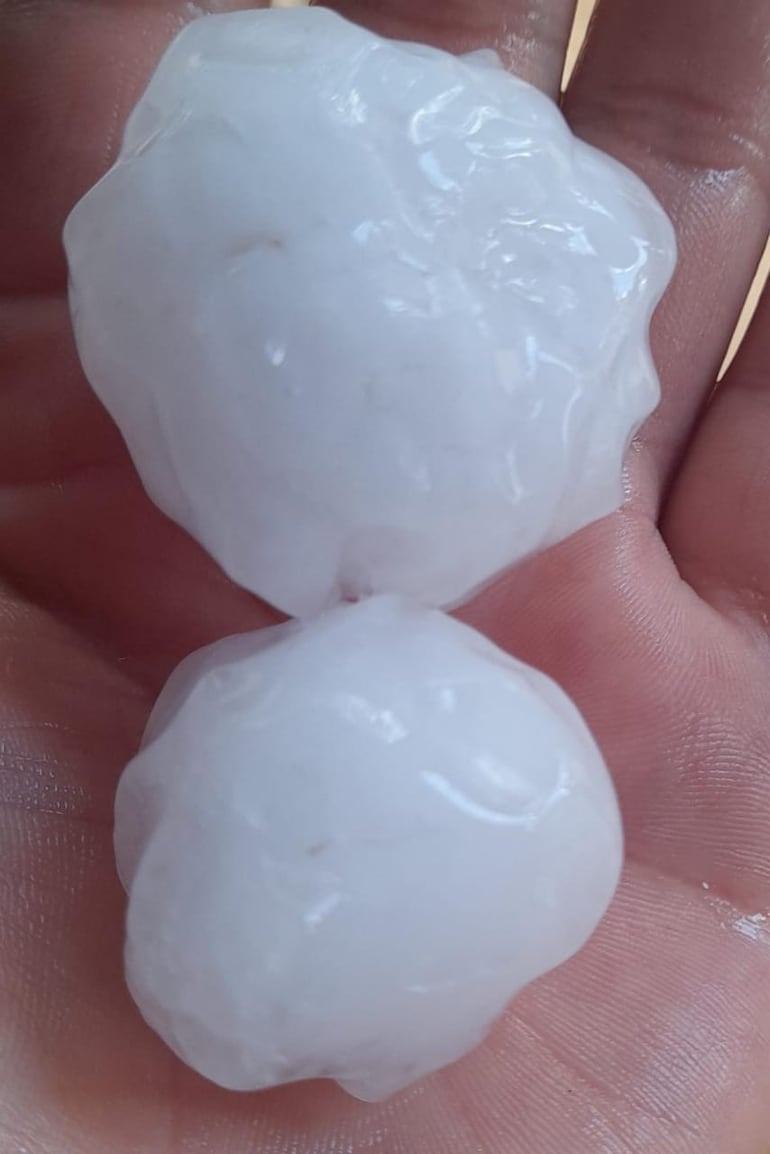 Granizo en Villabín