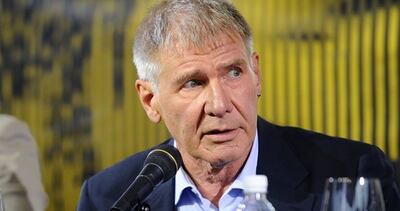 El actor norteamericano Harrison Ford.