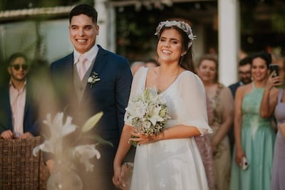 Felices y enamorados dieron el "sí quiero" José Carlos Centurión Ramírez y Jessica Monserrat Piris Miranda.