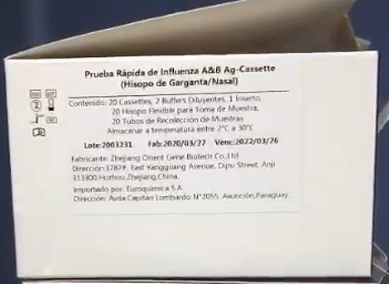 La jefa de laboratorio dice que las cajas que se ven en fotos y videos están vacías.