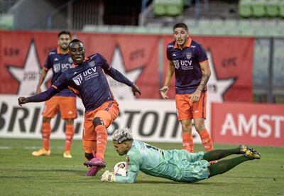 La última eliminación de la Universidad César Vallejo en la Copa Libertadores fue contra Caracas en la Fase 1 de la edición de 2021.