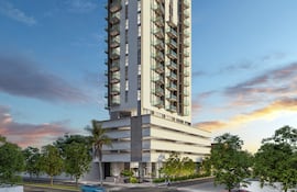 Diseño del Sun Palace Tower, de P&H Urban Development.