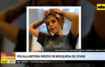 La joven Isaura Bogado lleva un mes desaparecida.