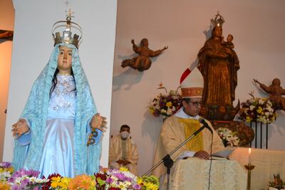 La comunidad de Santa María de las Misiones se prepara para celebrar este miércoles 8 de setiembre su fiesta patronal.