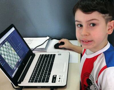 El pequeño Iván Torales de la Sub 8 tuvo una estupenda jornada ayer al ganar en la Copa América, Cat. U9 de la Div. B.