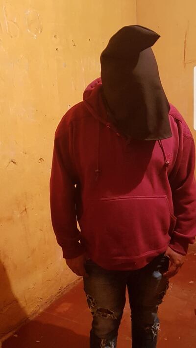 Blas Gilberto Martínez Cardozo, detenido.