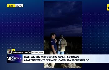 Hallan un cuerpo en Gral. Artigas