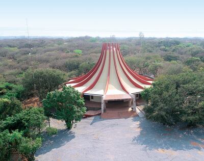 Inspirado en la carpa de Moisés