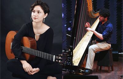 Micaela Núñez y Alexander Da Silva se presentarán esta noche en la Alianza Francesa.