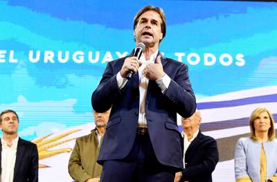 El presidente electo del Uruguay, Luis Lacalle Pou, conformó una gran alianza entre conservadores, liberales y socialdemócratas para vencer al grupo en el poder, desde hace 15 años, conformado por socialistas y comunistas.