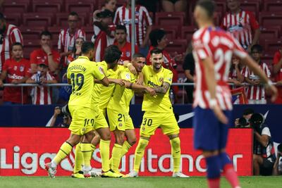 Villarreal consiguió una gran victoria ante el Atlético Madrid
