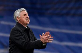 Carlo Ancelotti, DT del Real Madrid. El entrenador italiano ya fue campeón en las ligas de Italia (con Milan), Inglaterra (Chelsea), Alemania (Bayern) y Francia (París SG).