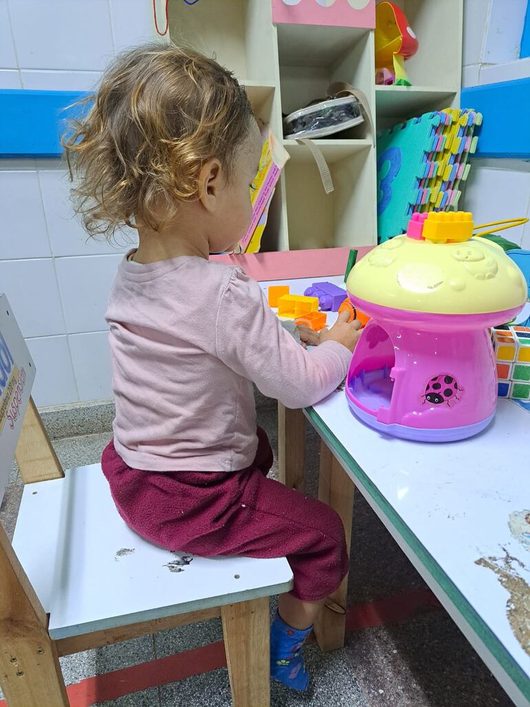 La pequeña fue dada de alta esta mañana