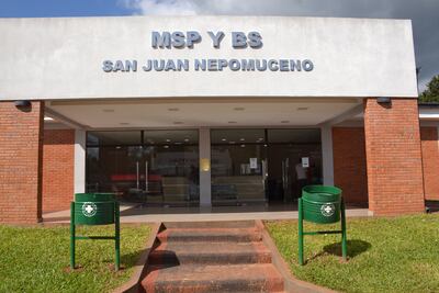 Área de emergencia del Hospital de San Juan Nepomuceno.