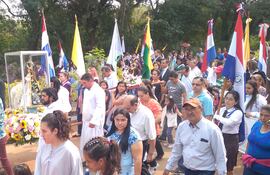 Concurrida participación hubo en la tradicional fiesta patronal de la parroquia de Caacupé, en homenaje a la natividad de la Virgen María.