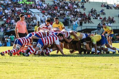 Juego de Rugby (Imagen referencial).