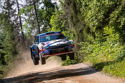 Fabrizio Zaldívar buscará seguir mejorando su actuación en la WRC3.