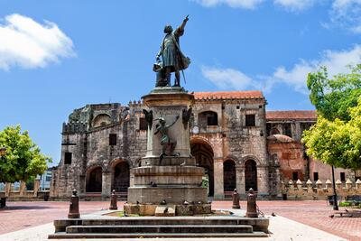 Centro de histórico de Santo Domingo, en la República Dominicana.