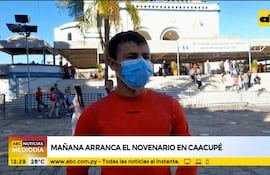 Mañana arranca el novenario en Caacupé